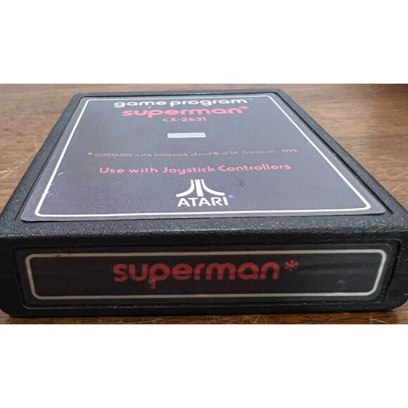 Vintage Atari 2600 Superman 1979 - Picture 2 of 2